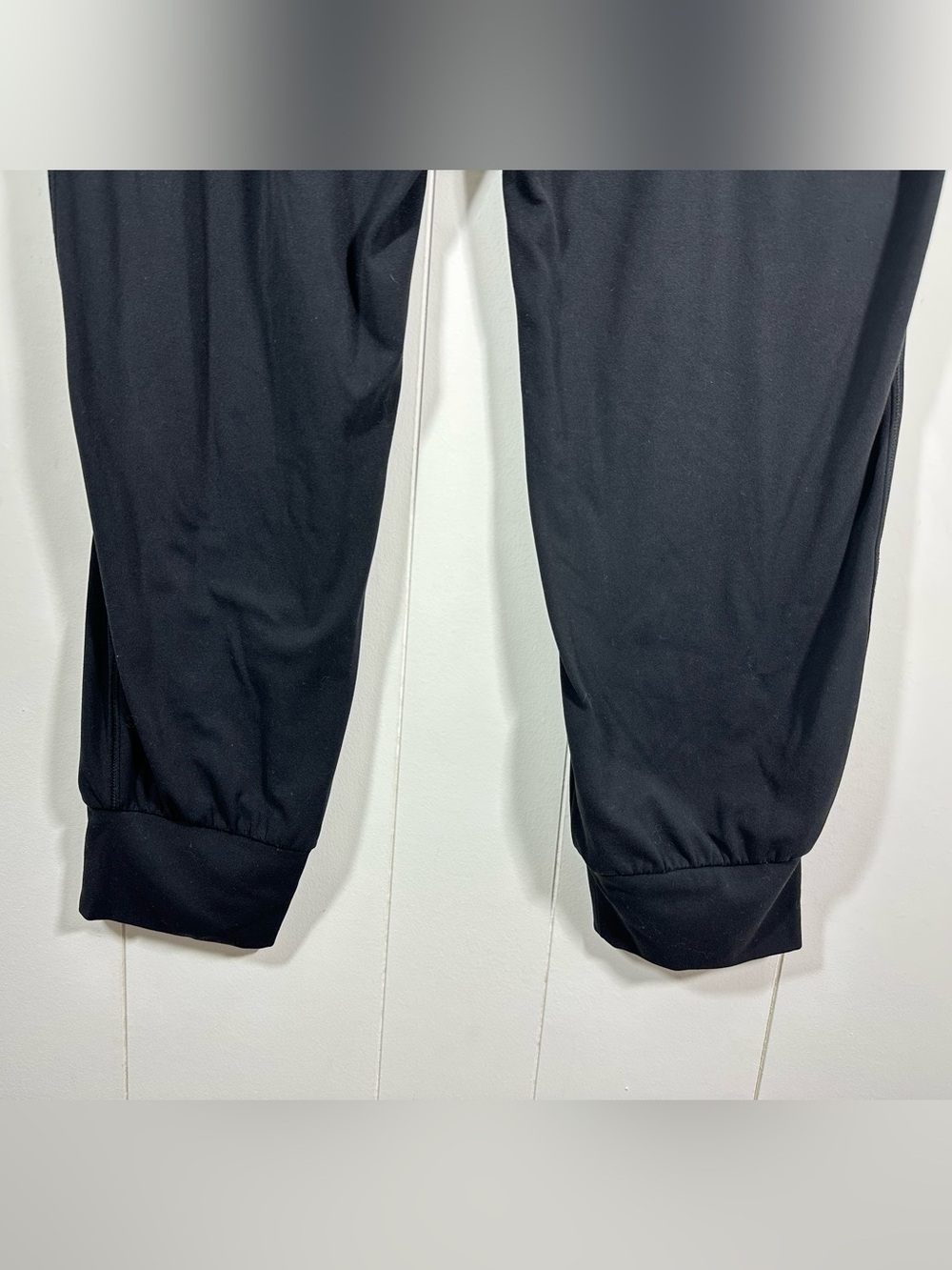 Athleta Sz Large Cruise Jogger in Powervita Black High Waist Pockets Womens - Picture 6 of 12